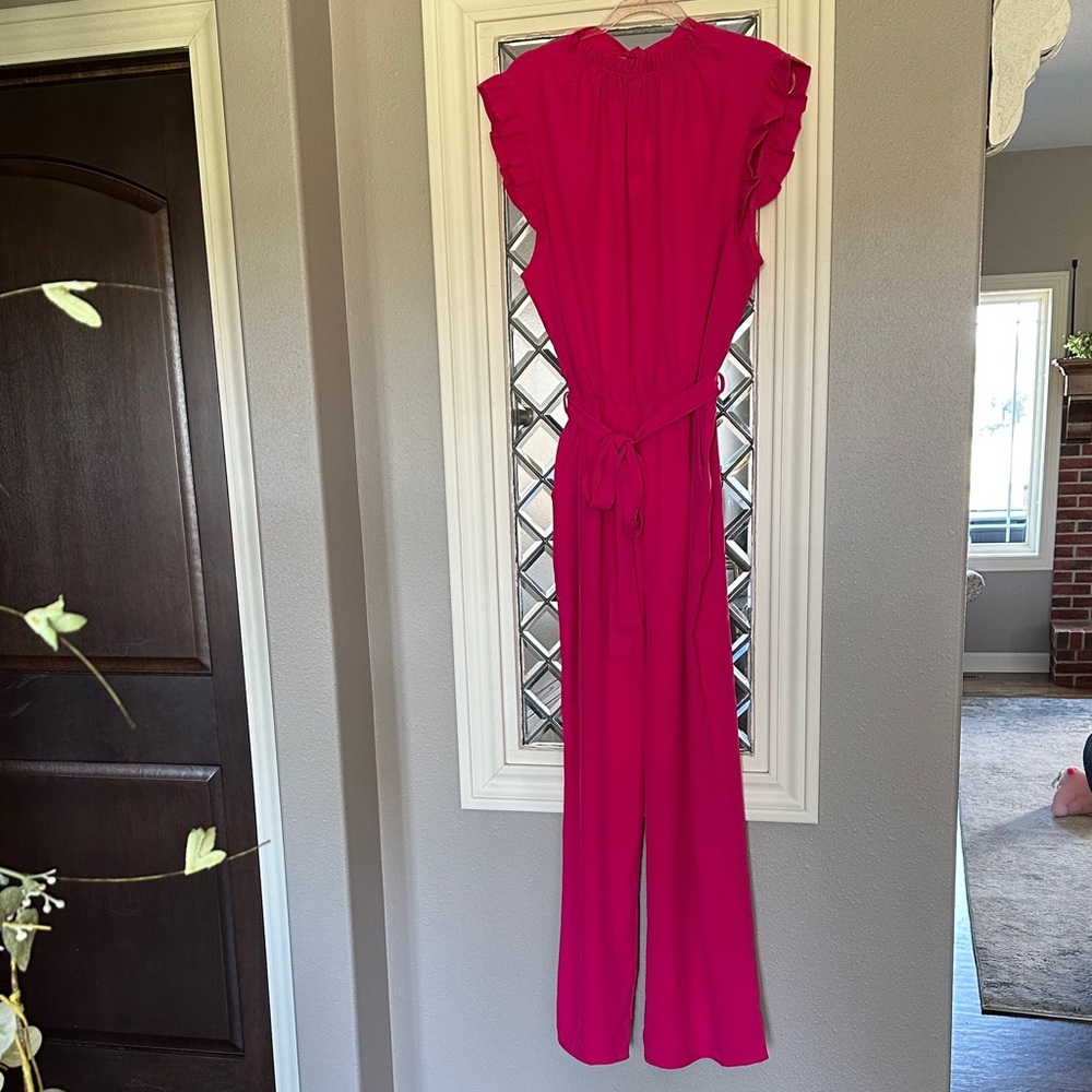 Elegant Pink Jumpsuit